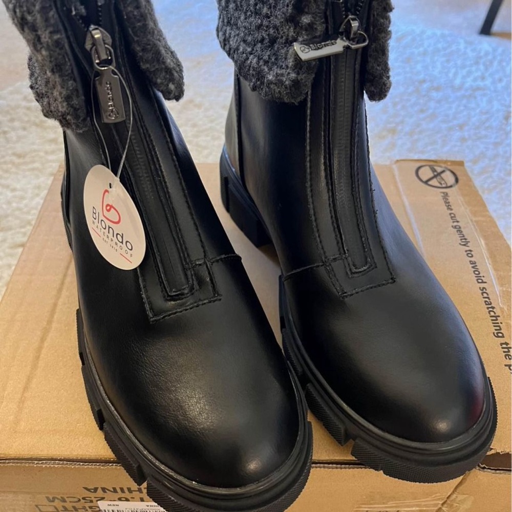 Women’s Black Blondo Booties